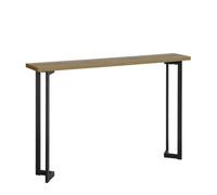 SoBuy Console Table Slim Brown 120x20x75cm