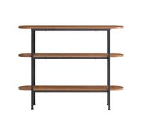 SoBuy Console Table Slim Design 110x25x85cm Brown