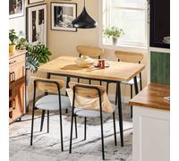 SoBuy Dining Table & Chair Set - Light Oak Finish SoBuy Light Oak