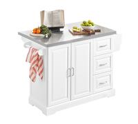 SoBuy Extendable Kitchen Island Kitchen Cabinet Sideboard Kitchen,FKW41-ST,UK