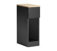 Sobuy Fbt111-Sch,bedside Table Nightstand End Table Sofa Side Table Black