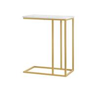 SoBuy Bed Sofa Side Table - White