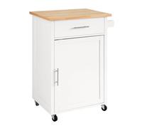 SoBuy FKW102-WN, Kitchen Trolley Cart Kitchen Storage Trolley Kitchen Cabinet Cupboard