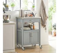 SoBuy Kitchen Trolley Cart Storage Trolley Serving Trolley FKW22-HG, UK