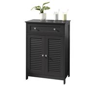 Sobuy Frg238-Dg, Bathroom Cabinet Versatile Storage Unit With Drawer, Moisture-Resistant Cupboard,grey,w60Xd35Xh87