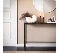 Sobuy Fsb19-Sch, Console Table Hall Table Side Table End Table Living Room Sofa Table, Black,w120Xd20Xh65