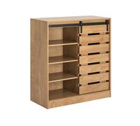 Sobuy Fsb65-N,storage Cabinet Sideboard Cupboard Hallway Shoe Cabinet Wood