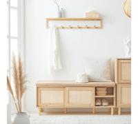 Sobuy Fsr163-N, Wooden Shoe Storage Bench With Seat Cushion Shoe Rack Cabinet With Sliding Doors,w120Xd35.2Xh49