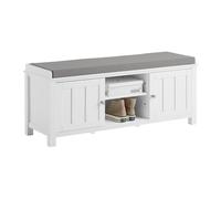 SoBuy® FSR35-W, Storage Bench Shoe Cabinet Shoe bench Shoe Rack
