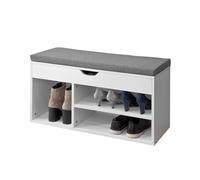 SoBuy® FSR45-HG, Shoe Cabinet Shoe Rack Shoe Bench with Lift Up Bench Top