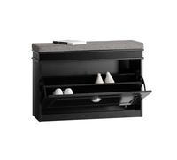SoBuy FSR82-L-SCH, Hallway Shoe Bench Shoe Rack Shoe Cabinet