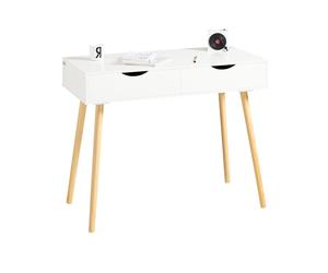 SoBuy® FWT40-WN, Home Office Table Desk Computer Desk Computer Workstation