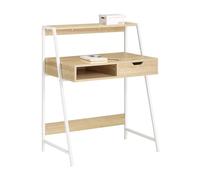 SoBuy® FWT63-N, Home Office Table Desk Computer Desk Workstation with Storage Shelf