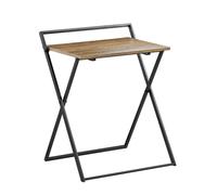 SoBuy Foldable Desk Computer Desk - Brown