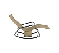 SoBuy OGS47-KA, Outdoor Garden Rocking Chair Recliner Sun Lounger
