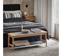 Sobuy Hfsr01-N,shoe Bench Shoe Storage Cabinet Hallway Bench Bed Bench, Wood Veneer,w110Xd37Xh44.5