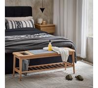 Sobuy Hfsr02-N, Shoe Bench Shoe Rack Hallway Bench Bed Bench Bed End Stool With Hanging Bag