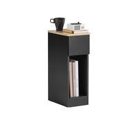 SoBuy Home Bedside Table Nightstand Side Table End Sofa Table,FBT111-SCH,UK