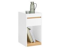 SoBuy Home Bedside Table Nightstand Side Table End Table Sofa Table,FBT137-W,UK