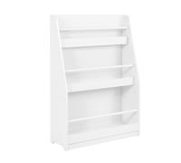 SoBuy Kids Bookcase 3-Shelf White 58x81cm