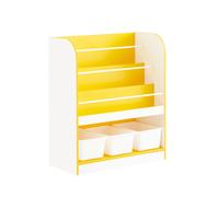 SoBuy Kids Bookcase 3-Tier Storage White