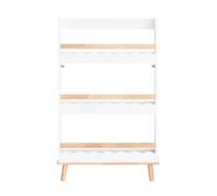 SoBuy Kids Bookcase 3-Tier White 120cm