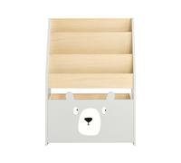 SoBuy Kids Bookcase Storage Chest Grey 70cm