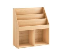 SoBuy Kids Bookcase Storage Natural 73x30x80cm