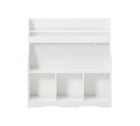 Sobuy Kids Bookcase Storage Shelf White Display Furniture