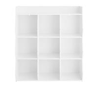 SoBuy Kids Bookshelf & Toy Storage Unit White 95x34x105cm
