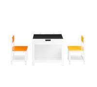 SoBuy Kids Table Double-Sided 60x60cm White