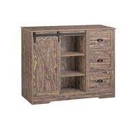 SoBuy Kitchen Island Storage Cabinet Brown 110x...