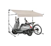 SoBuy KLS13, Garden Patio Outdoor Awning Sun Shade Shelter Canopy, Motorcycle Bicycle Cover Tent, Grey