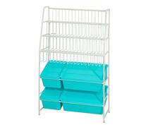 Sobuy Kmb07-B,kids Storage Toy Chest Wardrobe Sofa Bench,green,,blue,w102.5Xd60.5Xh25.5