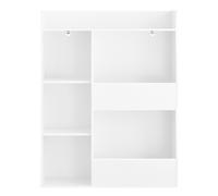 SoBuy KMB55-K-W Montessori Kids Bookcase - White