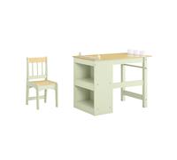 SoBuy KMB60-GR Kids Activity Table & Chair Set, Green
