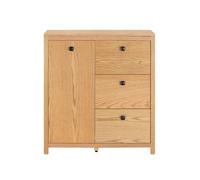 SoBuy BZR97-N, Laundry Cabinet Laundry Chest Bathroom Storage Cabinet, Wood
