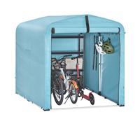 SoBuy Light Blue Garden & Motorcycle Shed, 159x219x165cm