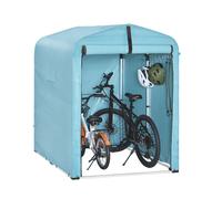 SoBuy Light Blue Waterproof Bike Storage Shed, 120x176x163cm