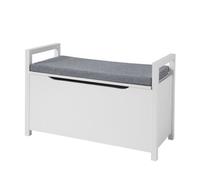 SoBuy® FSR76-W, Storage Bench with Lift Up Top, Bench with Storage Chest