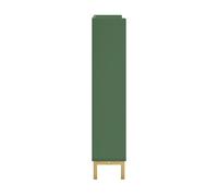 Sobuy Shoe Cabinet Storage Organizer Unit 4 Flip Drawers Green