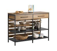 SoBuy FSB85-PF, Kitchen Dining Room Living Room Sideboard, Kitchen Island Sideboard Dining Bar Table