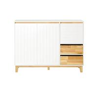 SoBuy Sideboard Storage Adjustable White