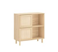 Sobuy Sideboard Storage Cabinet With 2 Sliding Doors For Hallway Living Room Kitchen Wood
