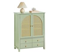 SoBuy Sideboard with 2 Doors &4 Drawers, Hallway Shoe Cabinet,FSB72-GR,UK