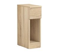 SoBuy Slim Bedside Table Nightstand FBT111-N Light Oak