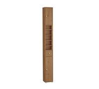 SoBuy Tall Bathroom Cabinet 20cm Slim Storage Unit BZR34-II-PF
