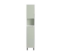 Sobuy Bzr137-Gr, Bathroom Tall Cabinet Bathroom Storage Cabinet With Laundry Basket, Green,w31Xd30Xh167