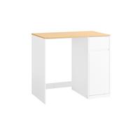 SoBuy Washing Machine Cabinet BZR217-WN, White, 100x60x90cm