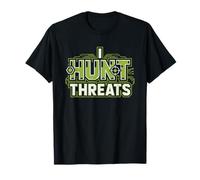 Soc Analyst Identity Badge Cybersecurity Professional Threat T-Shirt